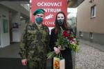 Kateřina Zemanová a veterán plk. MUDr.Libor Vašina podpořili očkování proti koronaviru