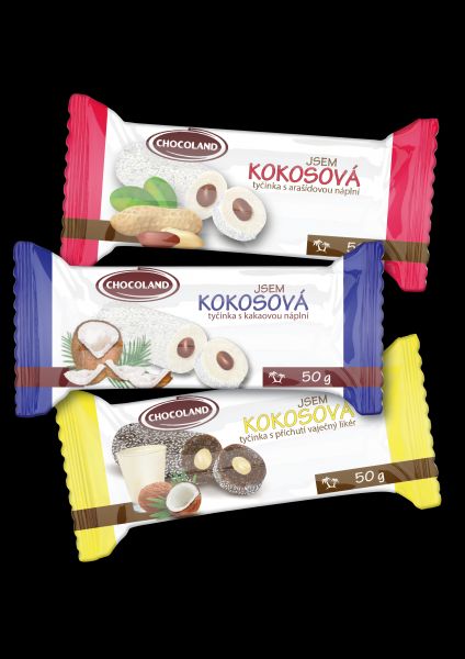 Soutěžte s originální chutí tyčinek Jsem Kokosová